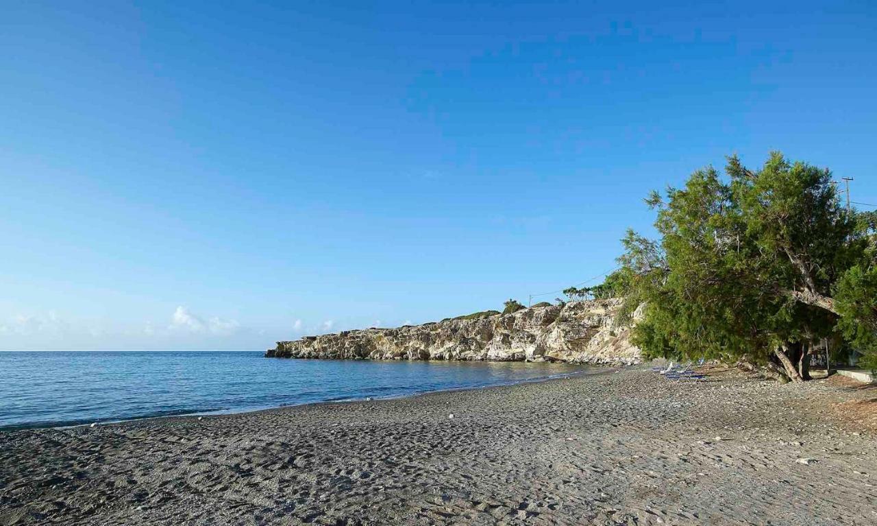Beachfront Villa On Crete - Kirvas, Member Of Pelagaios Villas Кутсунари Экстерьер фото