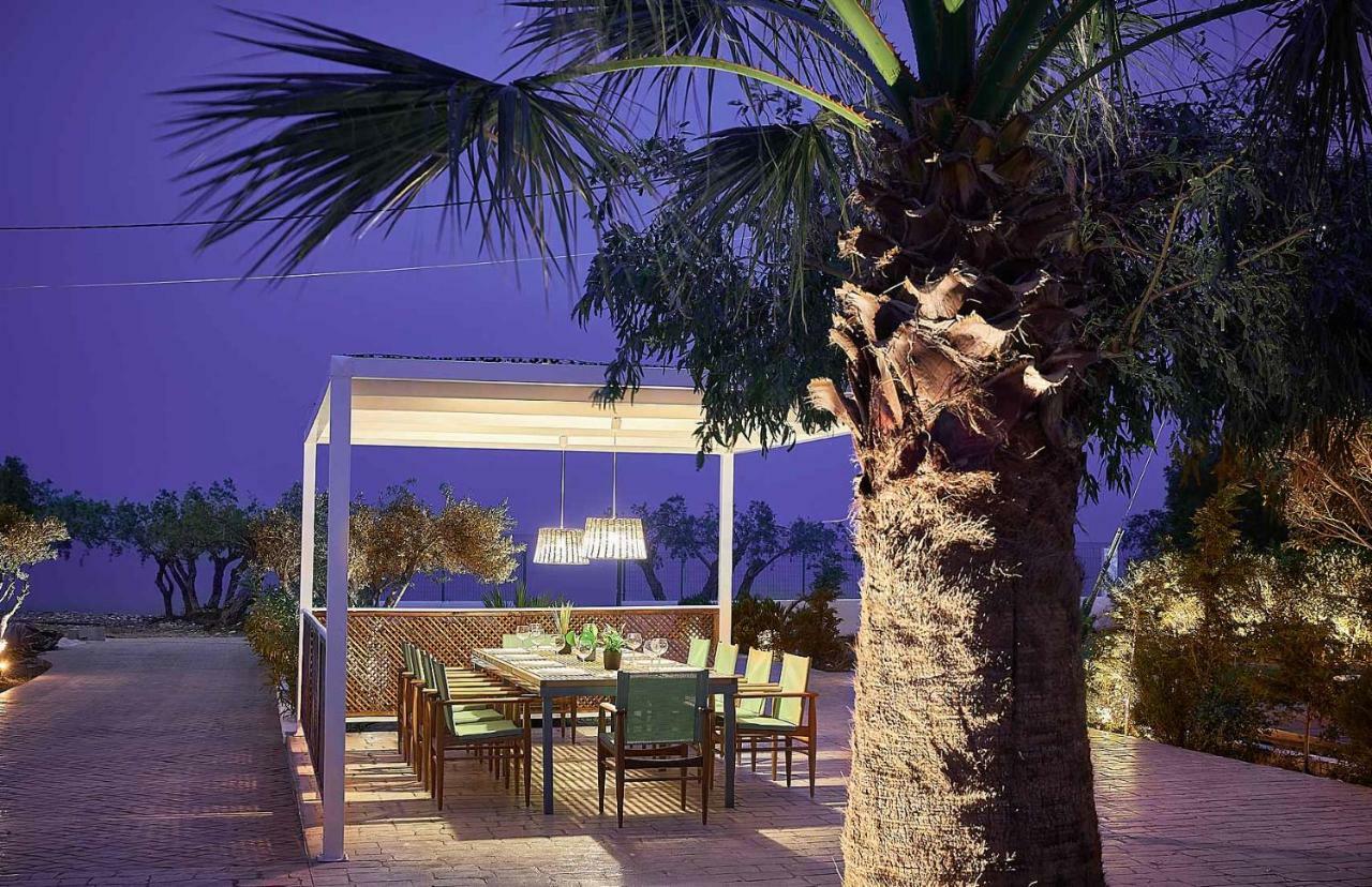 Beachfront Villa On Crete - Kirvas, Member Of Pelagaios Villas Кутсунари Экстерьер фото